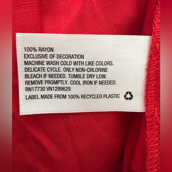 NWT Knox Rose Red Wrap Maxi Dress - Picture 5 of 5